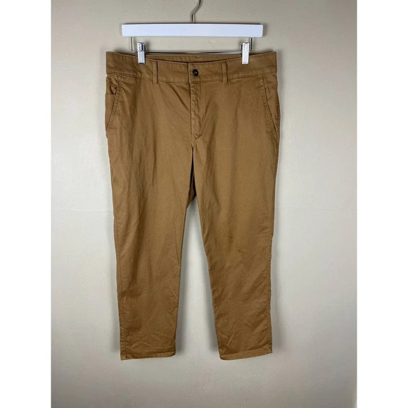 The North Face Brown Khaki Straight Leg Utility Pants Women’s Size 10 - Picture 1 of 6